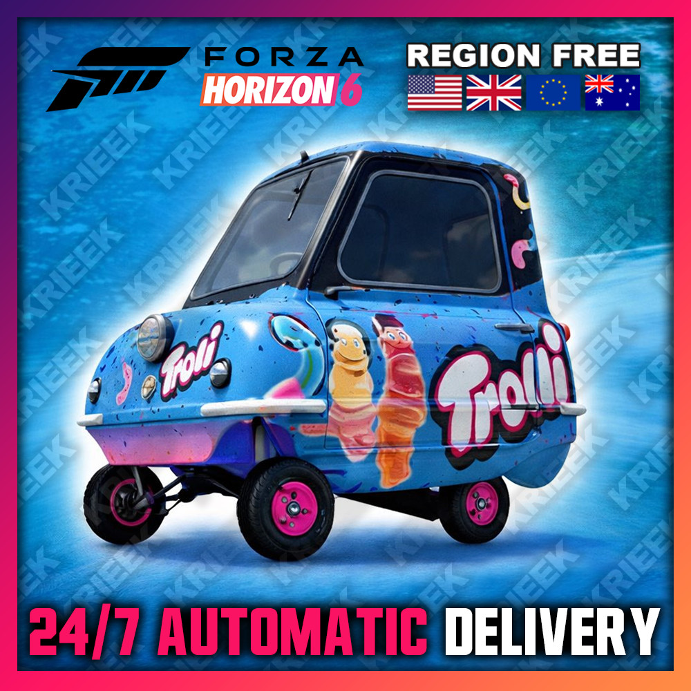 🔥Forza Horizon 6 - 1962 PEEL P50 -Trolli Promo Rare Collectors Item XBOX/PC🔥