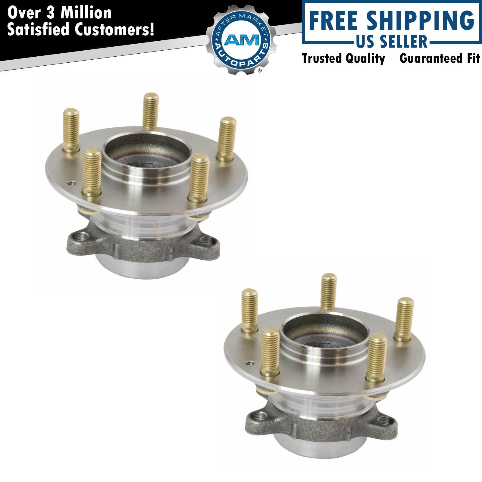 Rear Wheel Hub Bearings Set For 2016-2021 Honda Civic 2019-2022 Insight