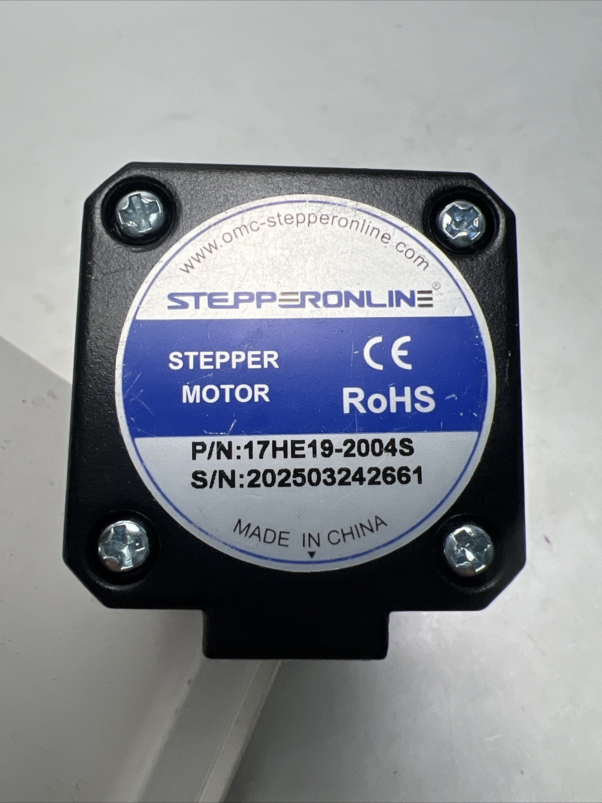 STEPPERONLINE P/N: 17HE19-2004S STEPPER MOTOR