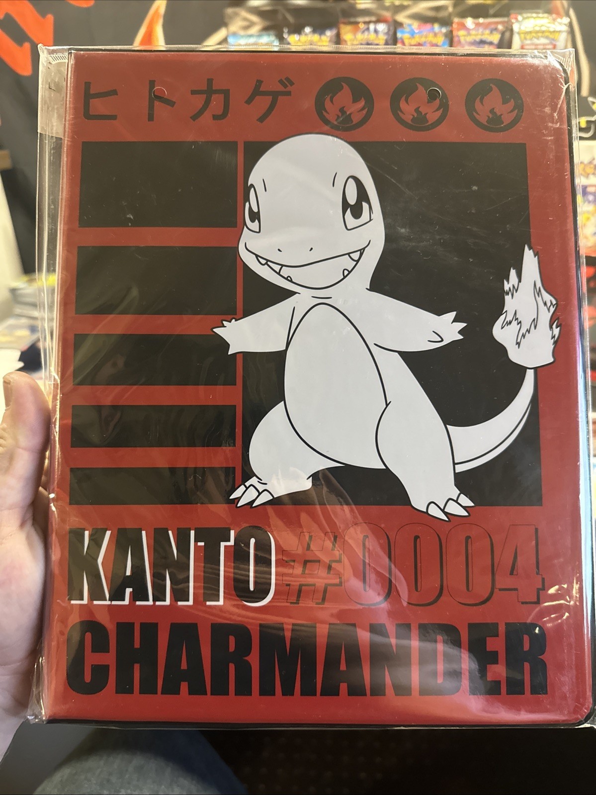 Ultra Pro Pokemon 9-Pocket Portfolio - CHARMANDER (Holds 180 Cards) - New