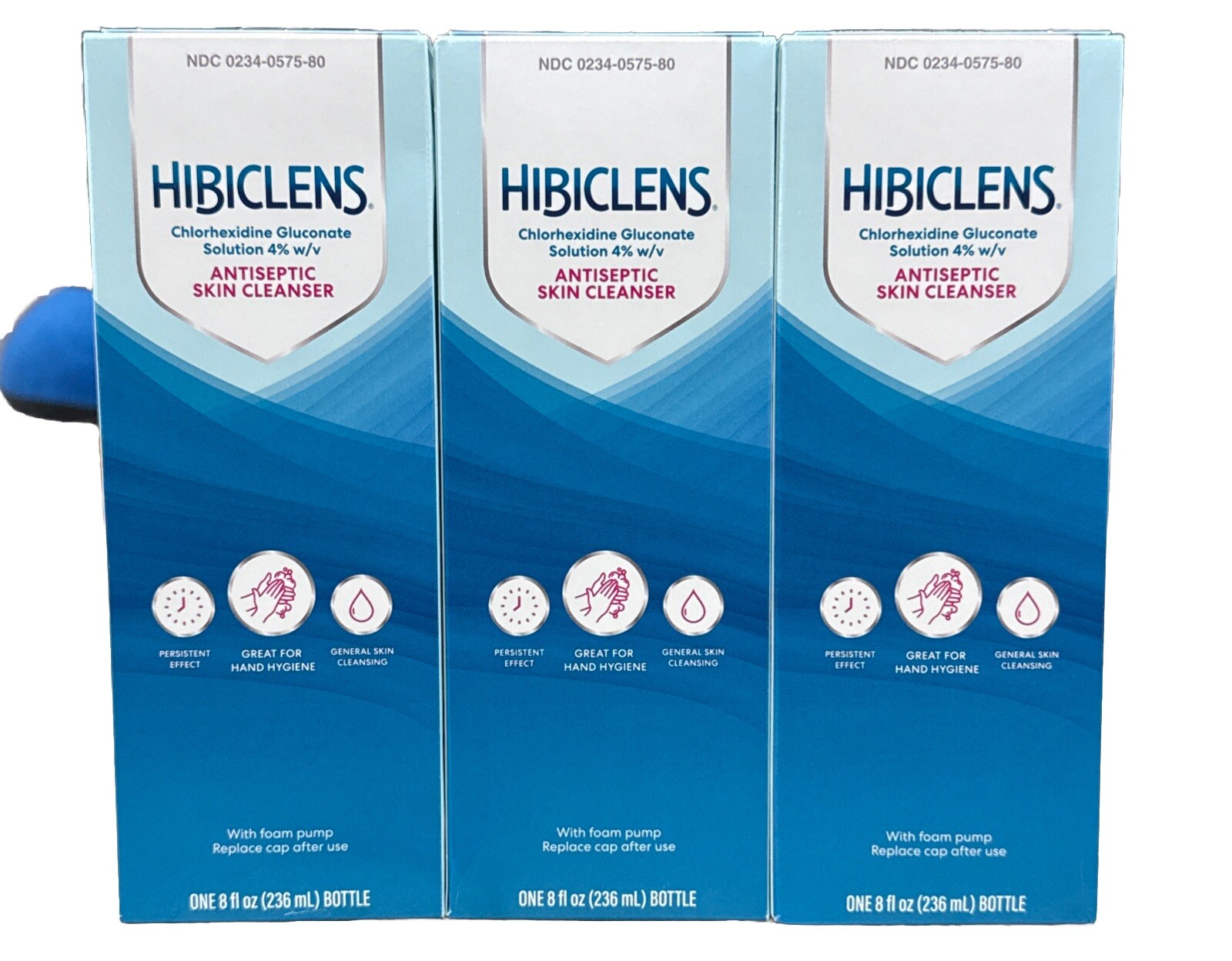 Hibiclens antiseptic skin cleanser - 3 Pack EXP: 07/2026