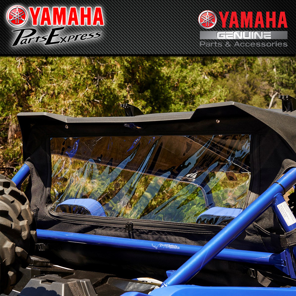 NEW 2016 - 2018 YAMAHA YXZ1000R YXZ 1000 R SS BLACK REAR WINDOW 2HC-K750A-V0-00