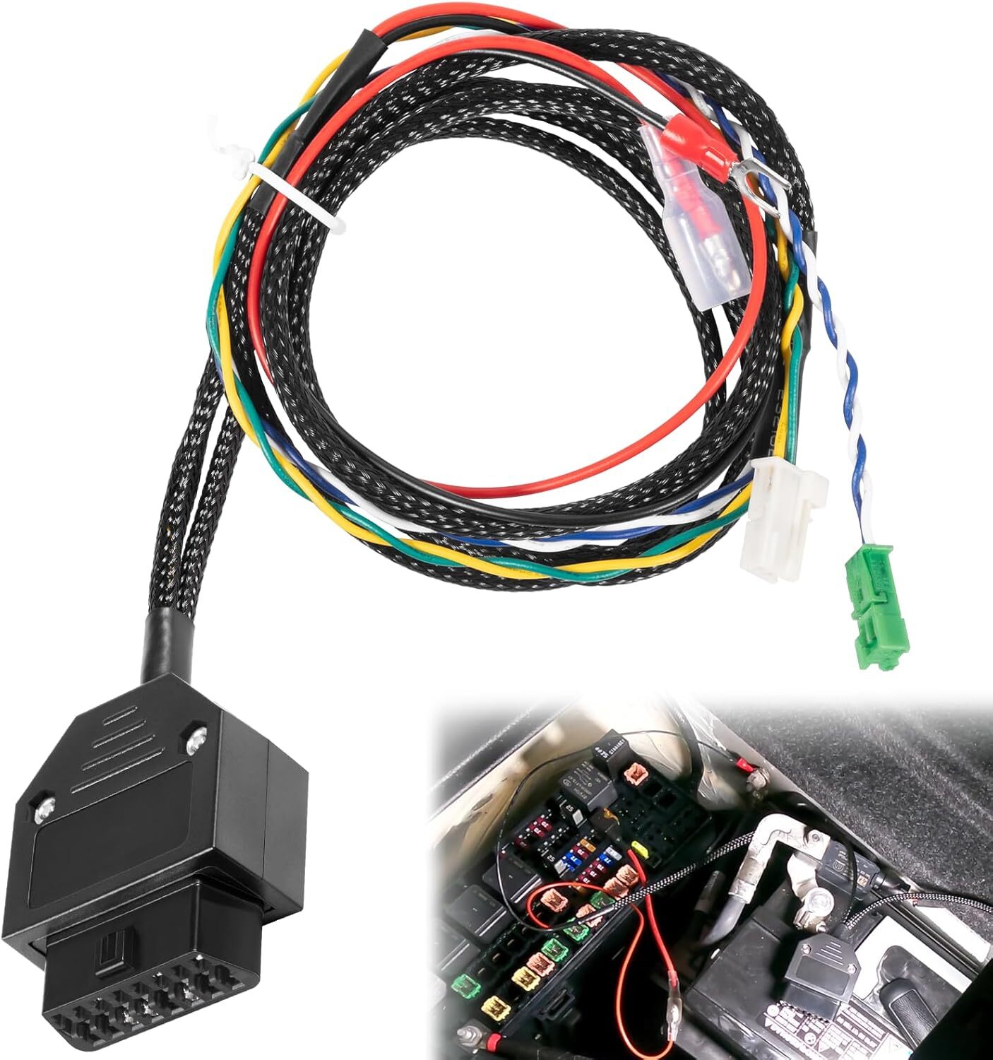 Double Bypass Trunk-Mount Cable Kit for Dodge Charger, Challenger, Chrysler 300