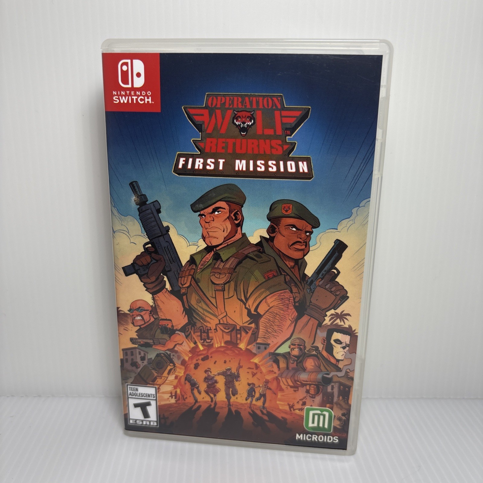 Operation Wolf Returns: First Mission (Nintendo Switch) MICROIDS CASE ONLY