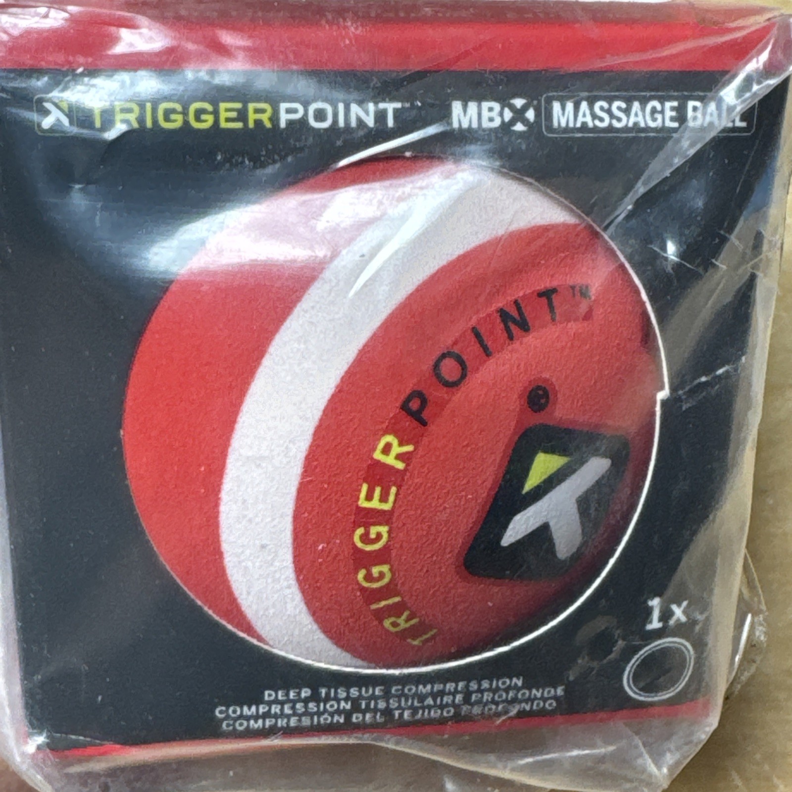 TIGGERPOINT Performance Foam 2.6" Massage Ball for Deep-Tissue Massage MBX Extra