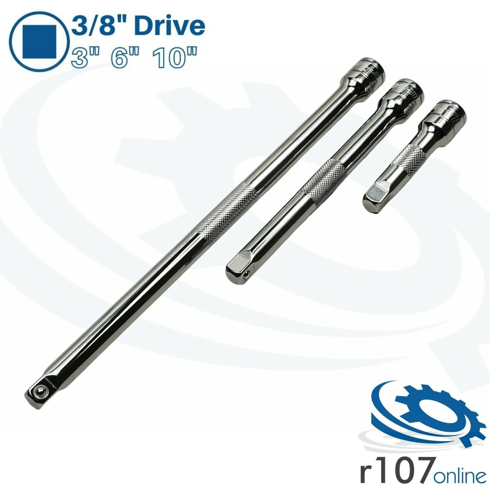 Blue Point 3/8" Extensions 3", 6" & 10" - As sold by Snap On