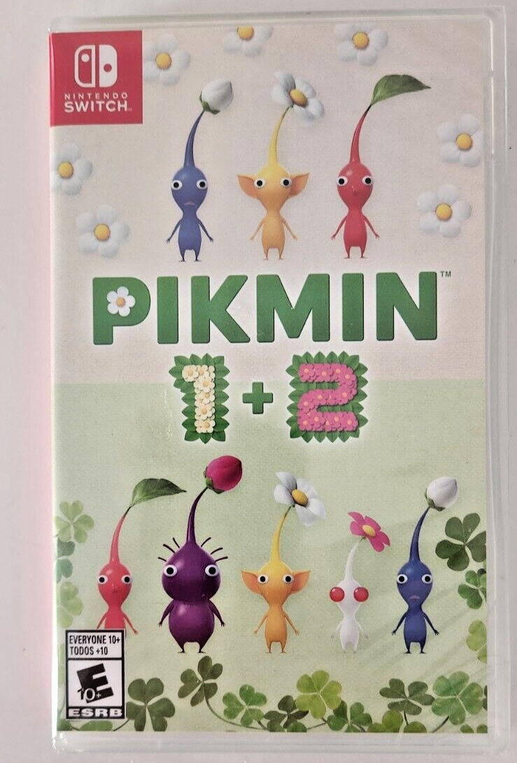 Pikmin 1+2 & 3 Deluxe & 4 Switch Brand New Game Bundle (Action/Adventure Puzzle)