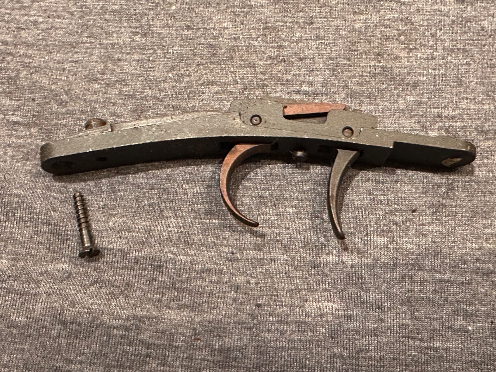 Thompson Center Hawken Muzzleloader Double Set Trigger Assembly