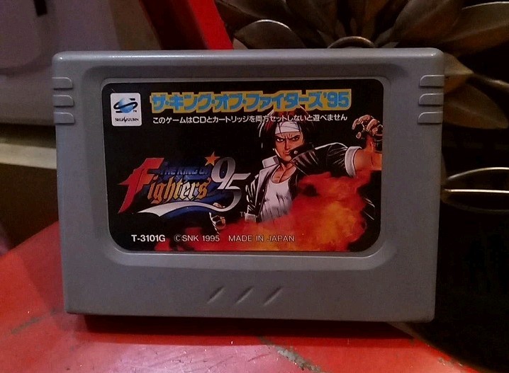Expand Ram Cartridge T-3101G The king of Fighters 95 Sega saturn Made In  Japan