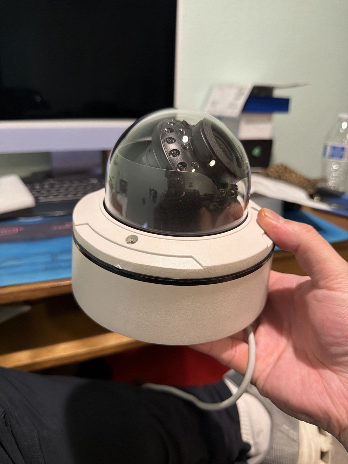 5MP HD-TVI Vandal Dome Security Camera Sony IMX326 2.8-12mm Varifocal IR