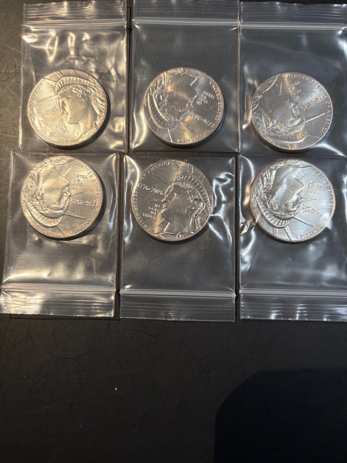6 (six) 2026-D  Sesquicentennial Half  GEM-BU from OBW Mint Roll - FREE SHIPPING