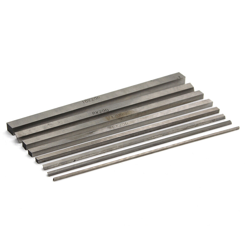 Steel Square Solid bar Metal Rod 2mm 3mm 4mm 5mm 6mm 7mm 8mm 10mm & Length 200mm