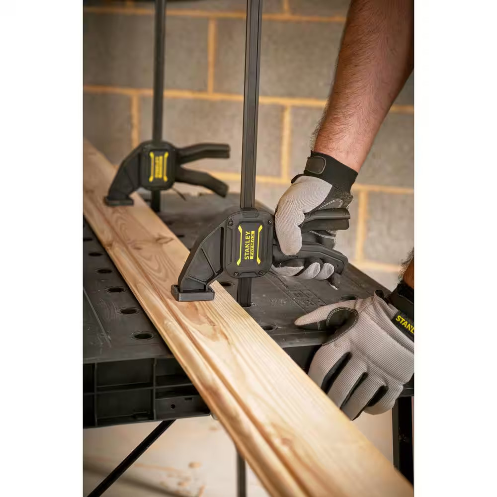 Stanley Fold Up Workbench 33.5 x 23.5 in Portable Compact STST11552 Workshop