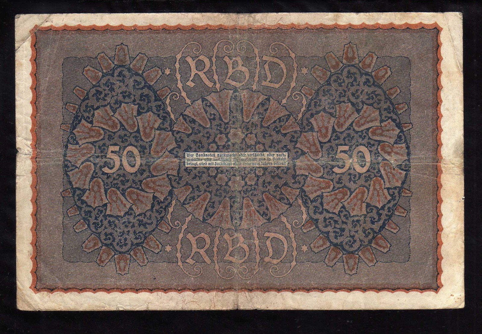 BERLIN - GERMANY NOTGELD - 50 MARK