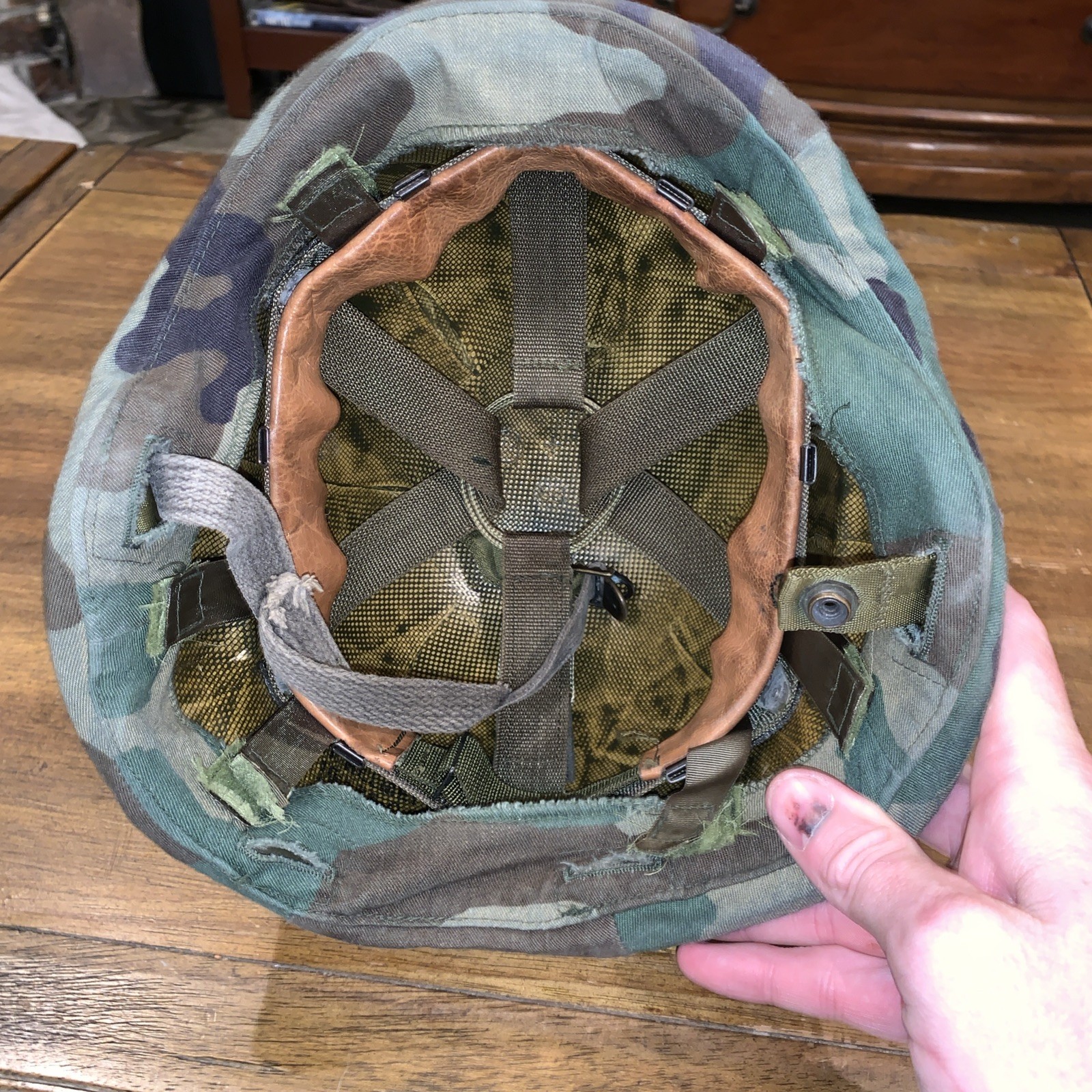 US Army Issued made with Kevlar Advanced Combat Helmet PASGT Small