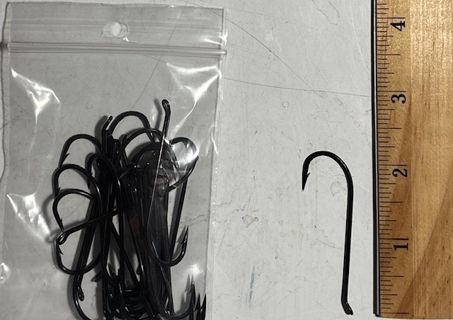 Mustad 36890 6/0, 25 Hooks