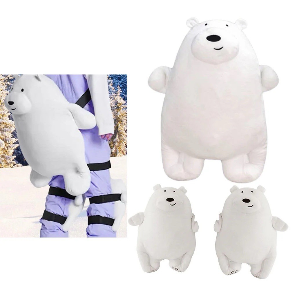 🐻‍❄️ Polar Bear Snow Skiing Knee & Waist Protector Set - Adjustable Gear