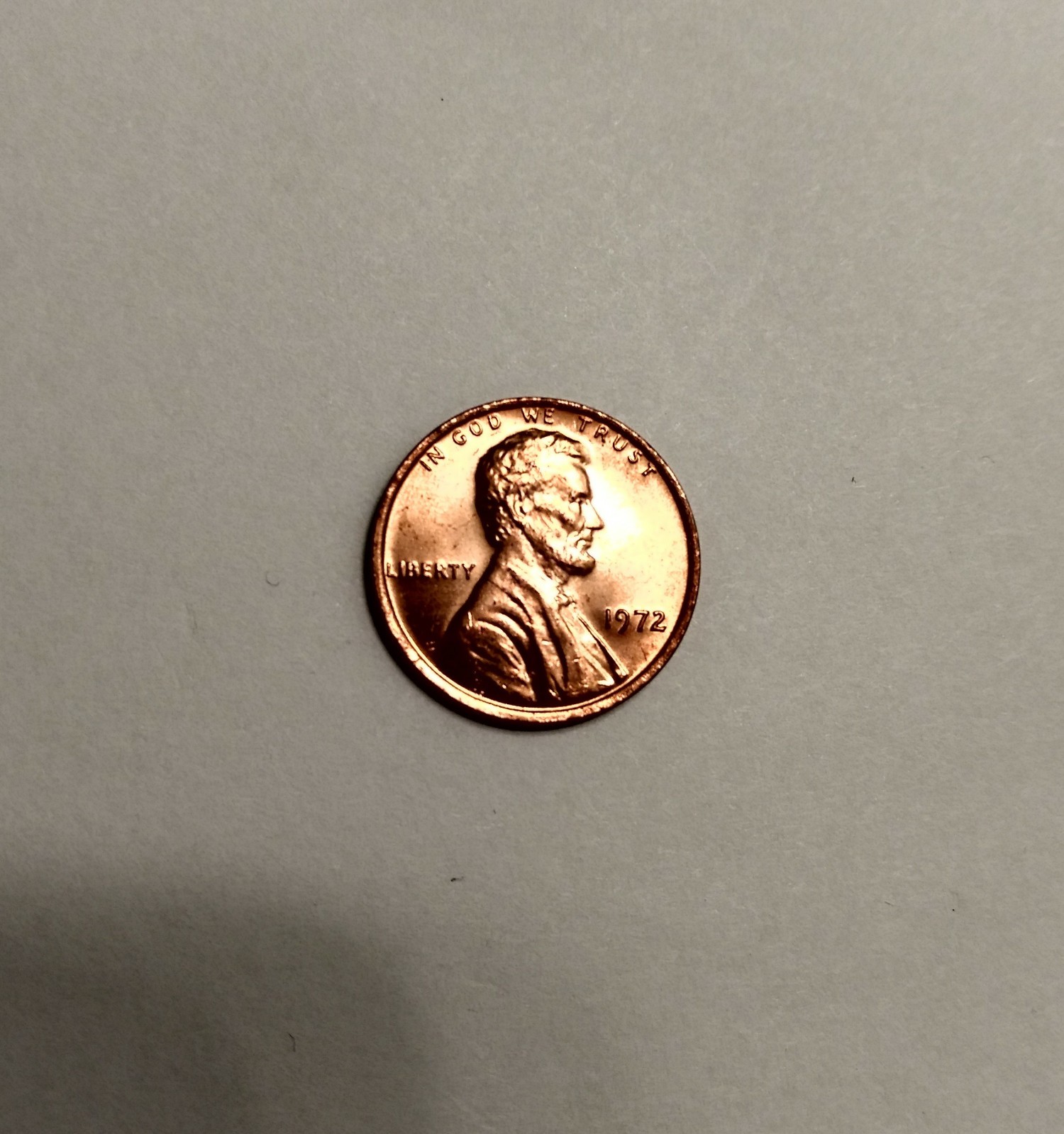 1972 Lincoln Cent choice to gem BU
