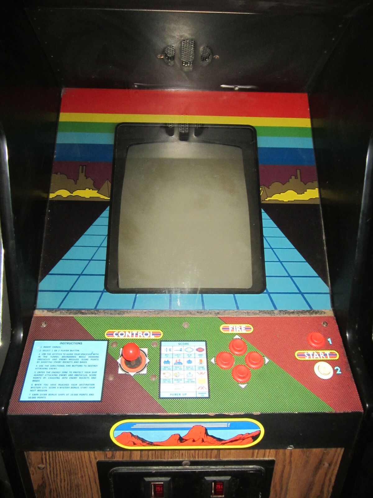 VANGUARD ARCADE MACHINE by CENTURI 1981 (Excellent Condition) *RARE*
