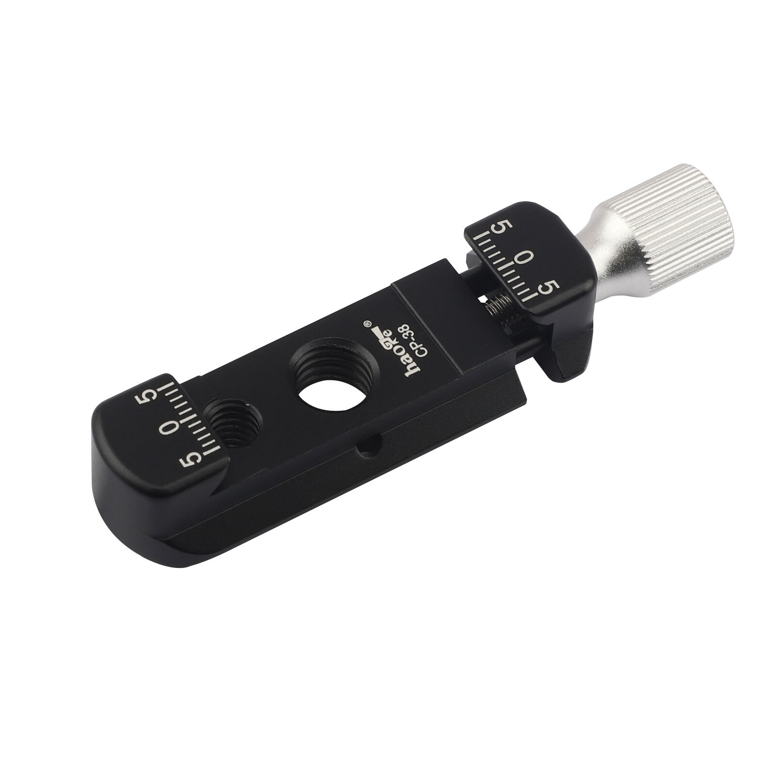 Quick Release Clamp for Arca with 1/4” Thread 3/8” Locating Hole NATO Rail