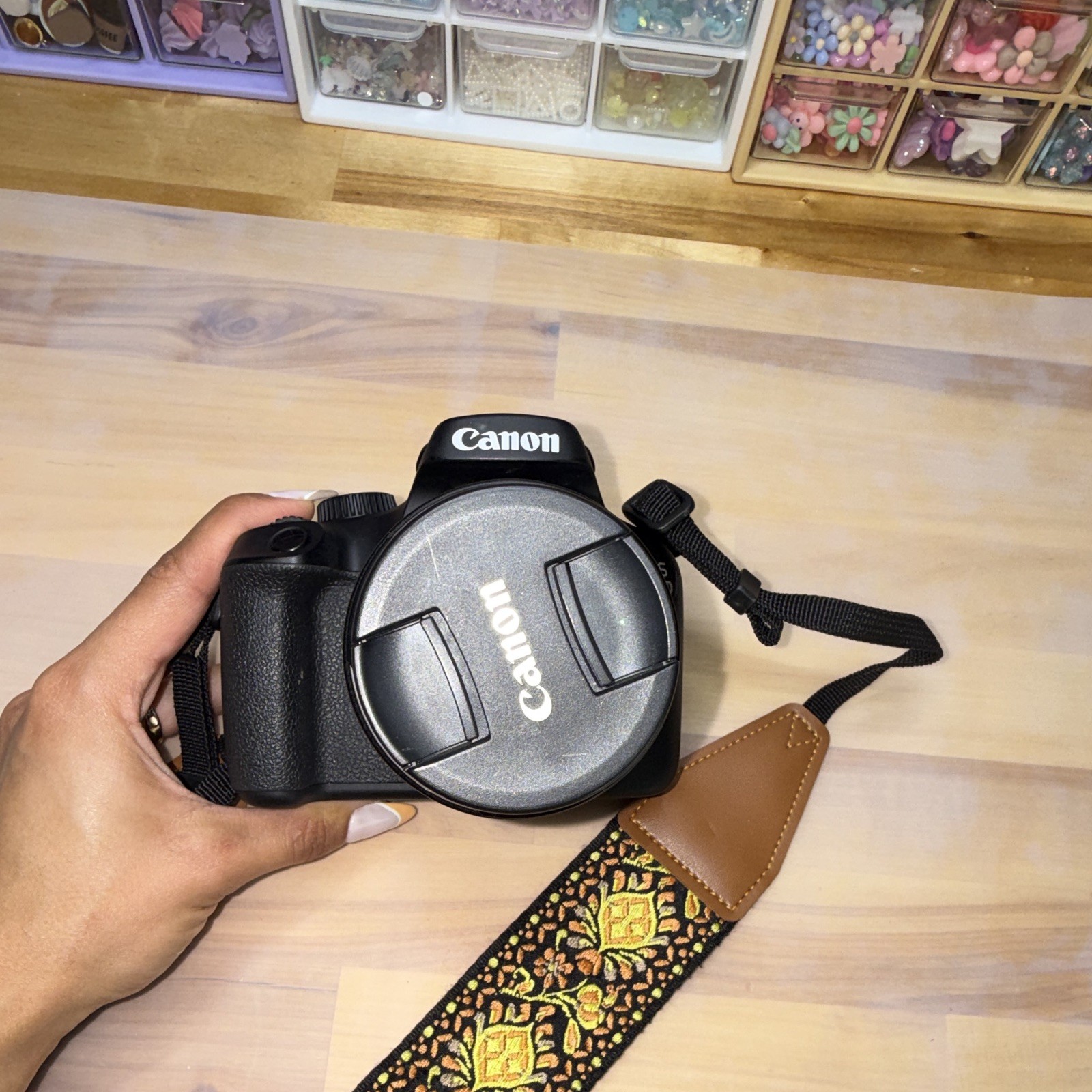 Canon EOS 4000D Camera Bundle w/ 18-55mm Lens, Bag, Filters, Batteries, Charger