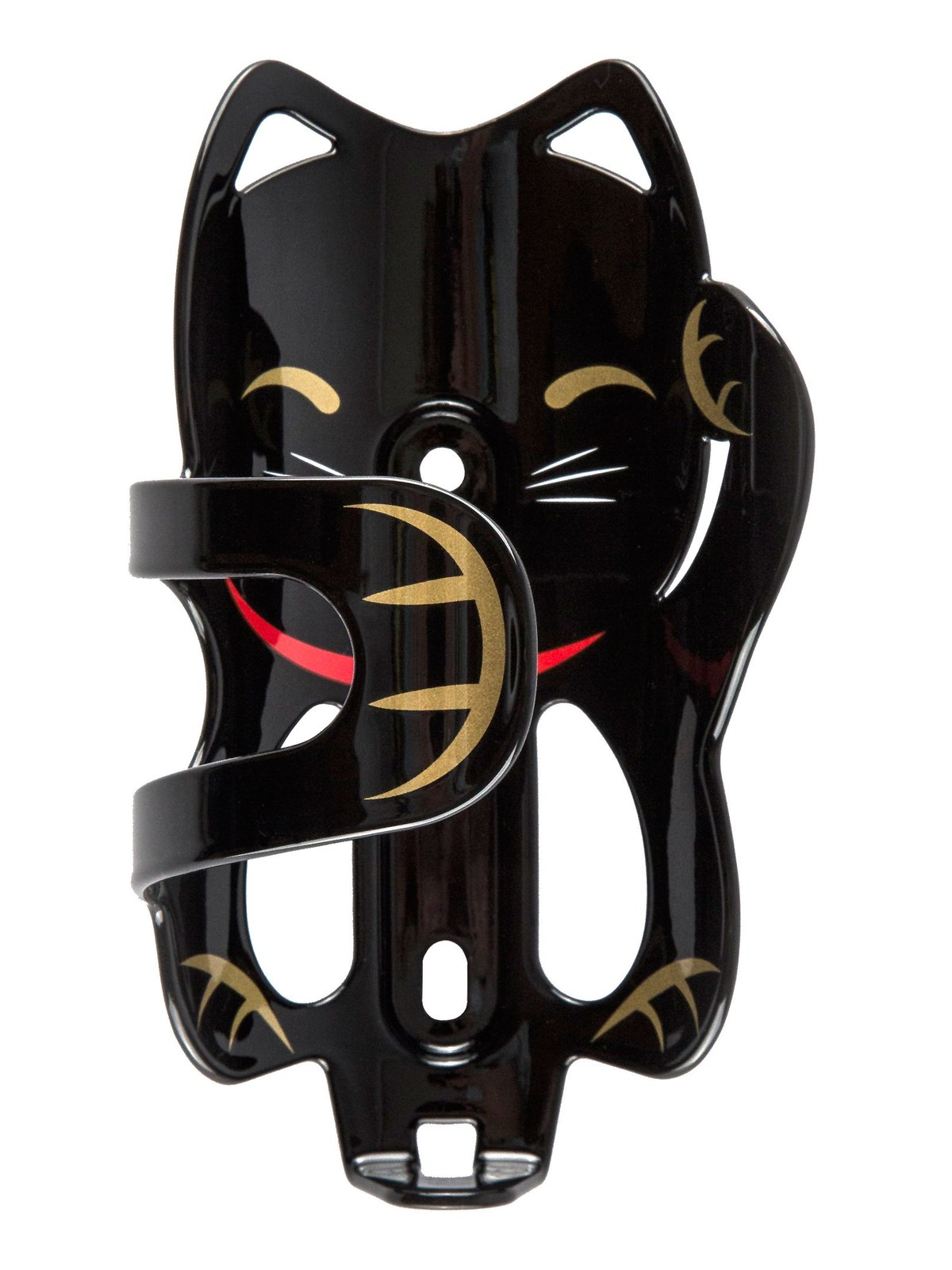Portland Design Works Lucky Cat Water Bottle Cage One size Black