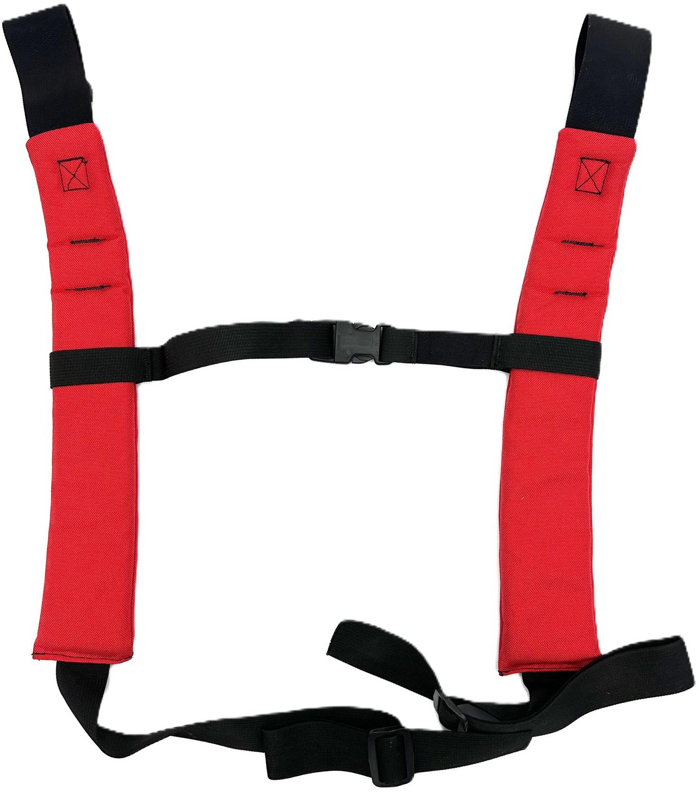 Tactical Low Profile MOLLE Shoulder Harness Padded Adjustable Straps Gear Red