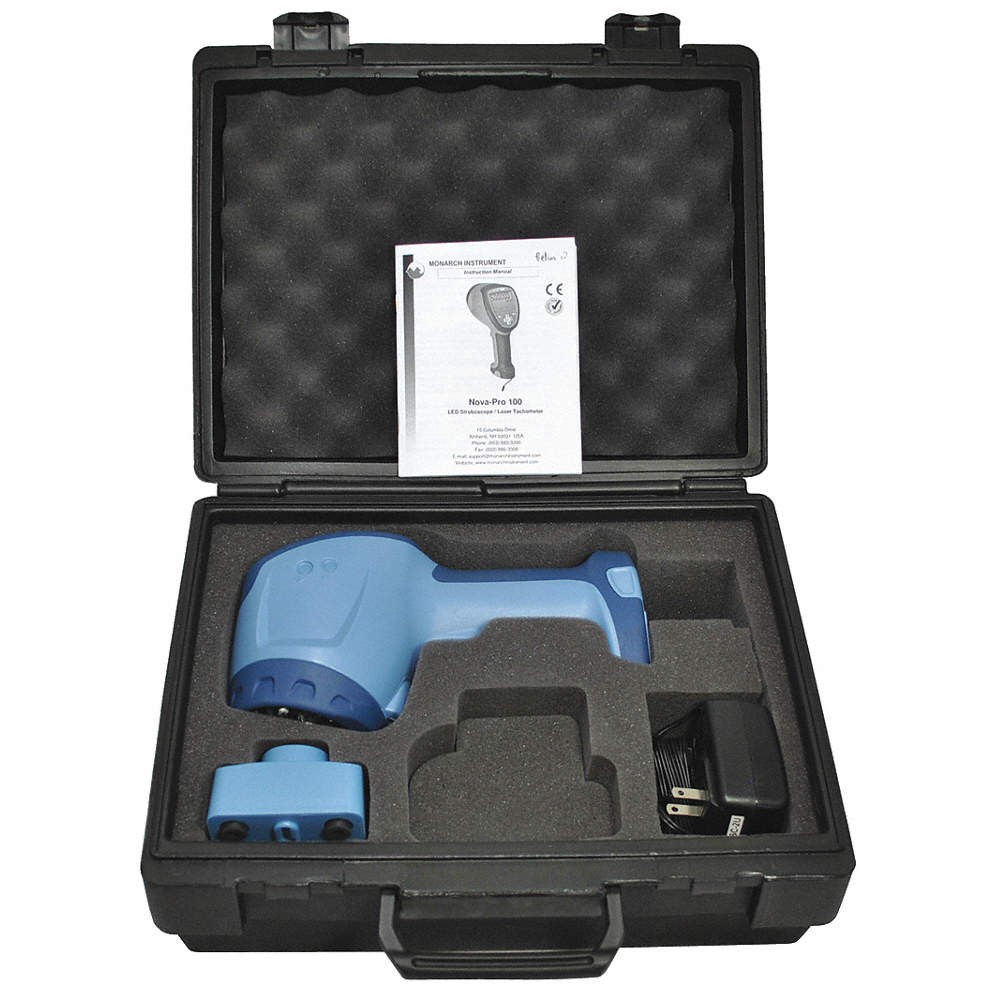 MONARCH 6241-011 DgtlStroboscopeKit,0.001 fpm,0.001 % Acc 52VG60