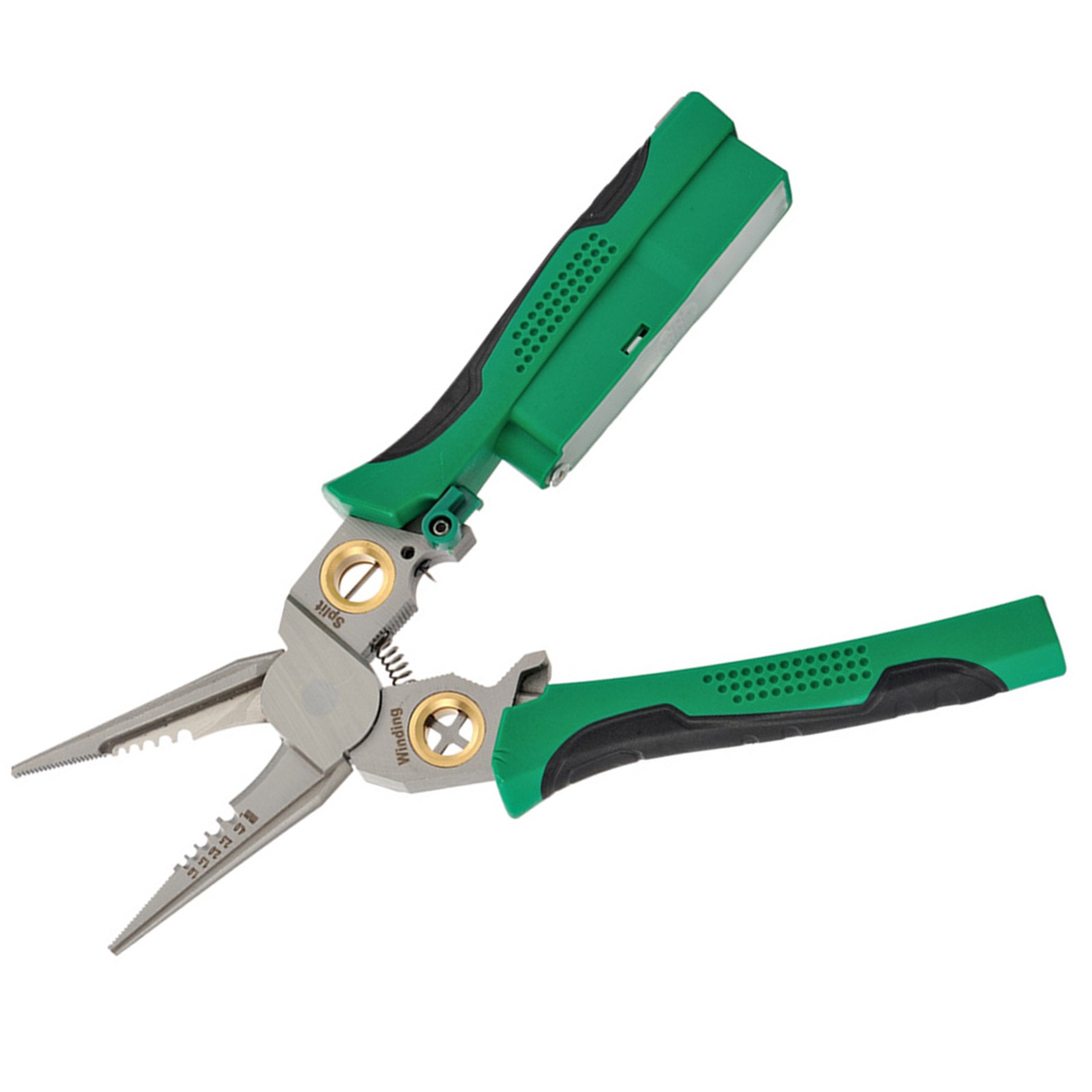 8-in-1 Professional Wire Stripper Tool /w Voltage Tester for Electrical Projects