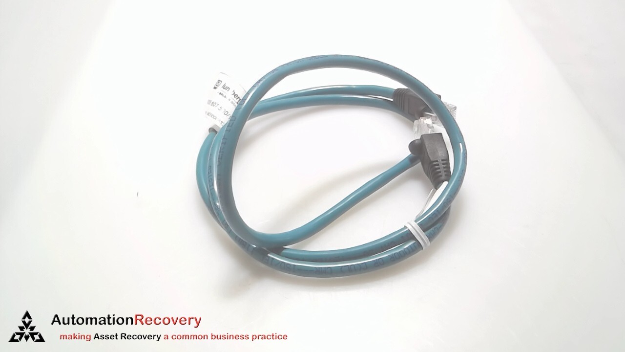 LUMBERG AUTOMATION 0985 607 500/1M, DOUBLE-ENDED CORDSET, 900000557, NEW #307843