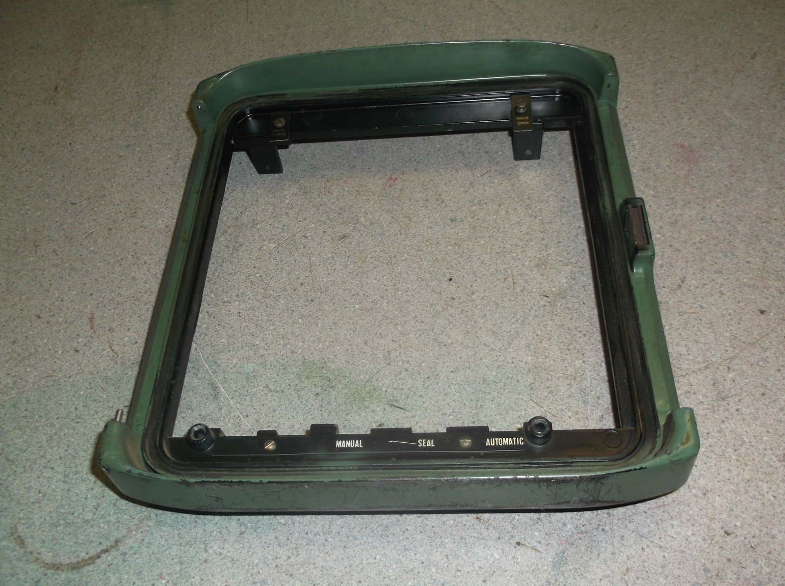 Taylor Transcope Chart Recorder Green Cover Door Frame 5P331Y *FREE SHIPPING*