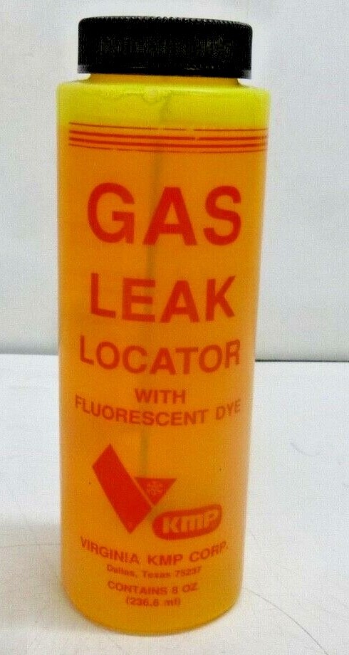 NEW!! Gas Leak Locator 8 oz. VIRGINIA KMP GL6 for Freon and Natural Gas