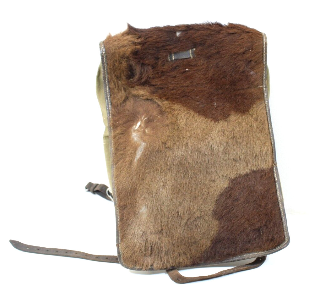 WW2 WWII Original German  Wehrmacht Army Pony Hair.Fur Backpack,F3.17.3