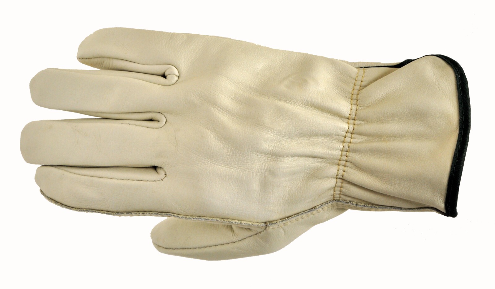 G & F 6003-3 Premium Genuine Grain Cowhide Leather Gloves, 3-Pair Pack