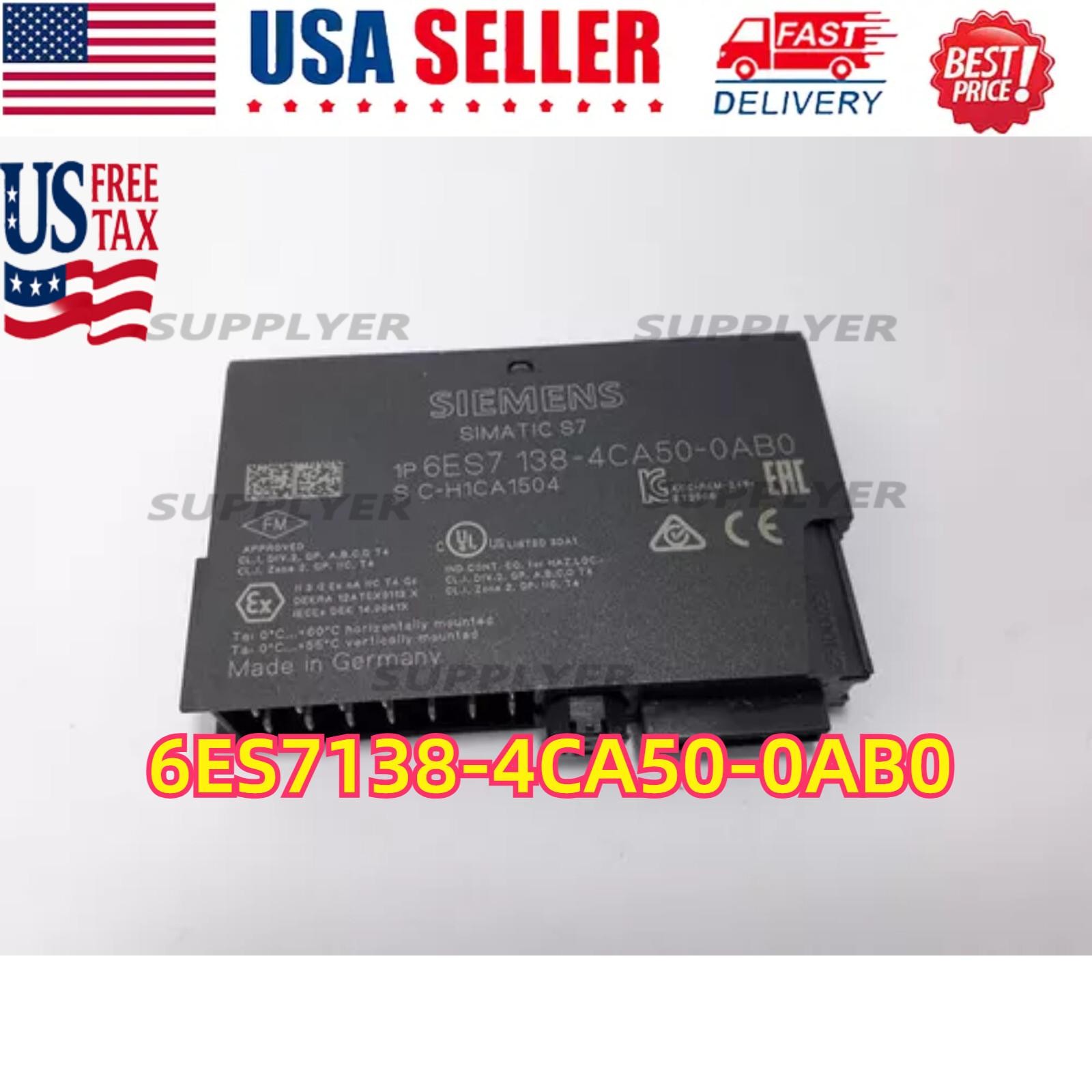 New Siemens 6ES7 138-4CA50-0AB0 6ES7138-4CA50-0AB0 PM-E Power Modules for ET200S