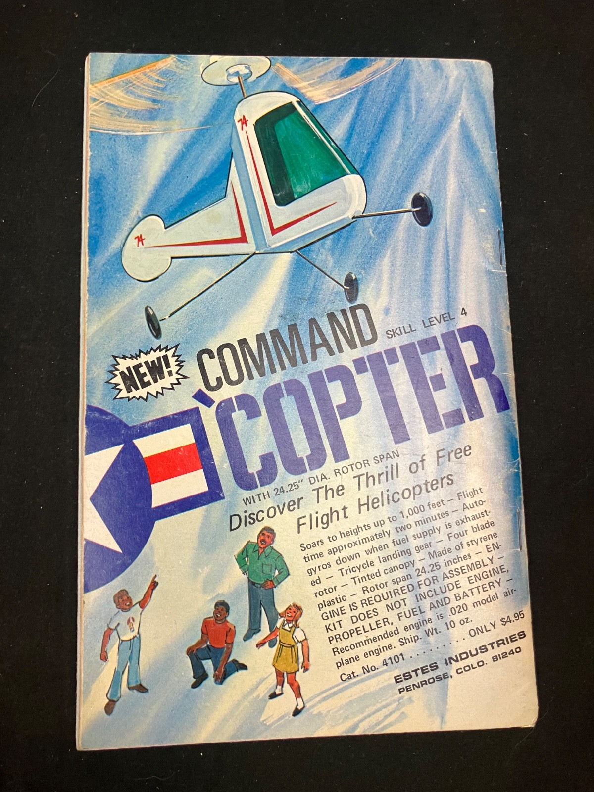 Estes 1975 Model Rocket Catalog - Extremely Rare