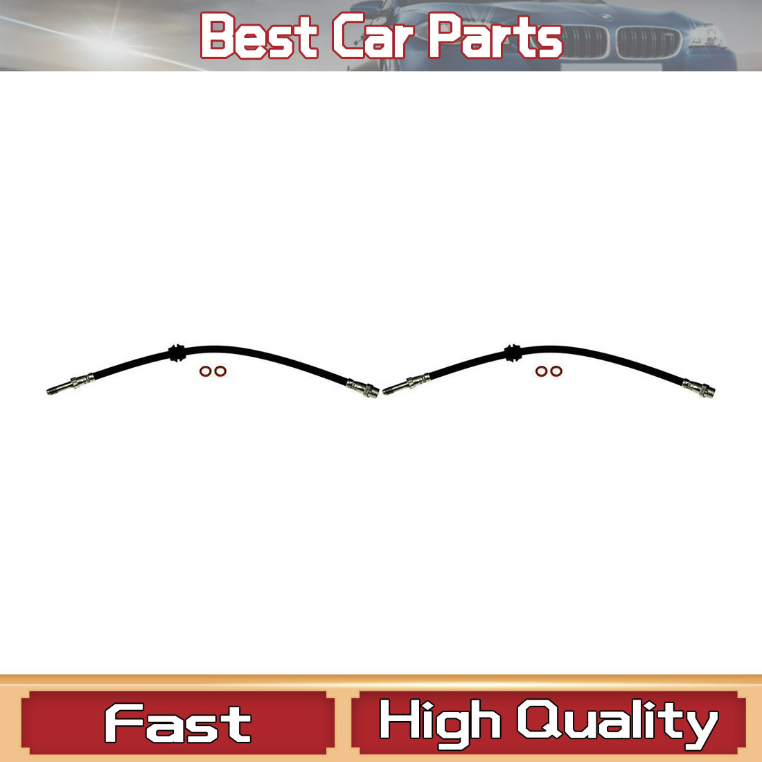 Dorman Front Brake Line Brake Hose For BMW 318i 1992 1993 1994 1995 1996 1997 98