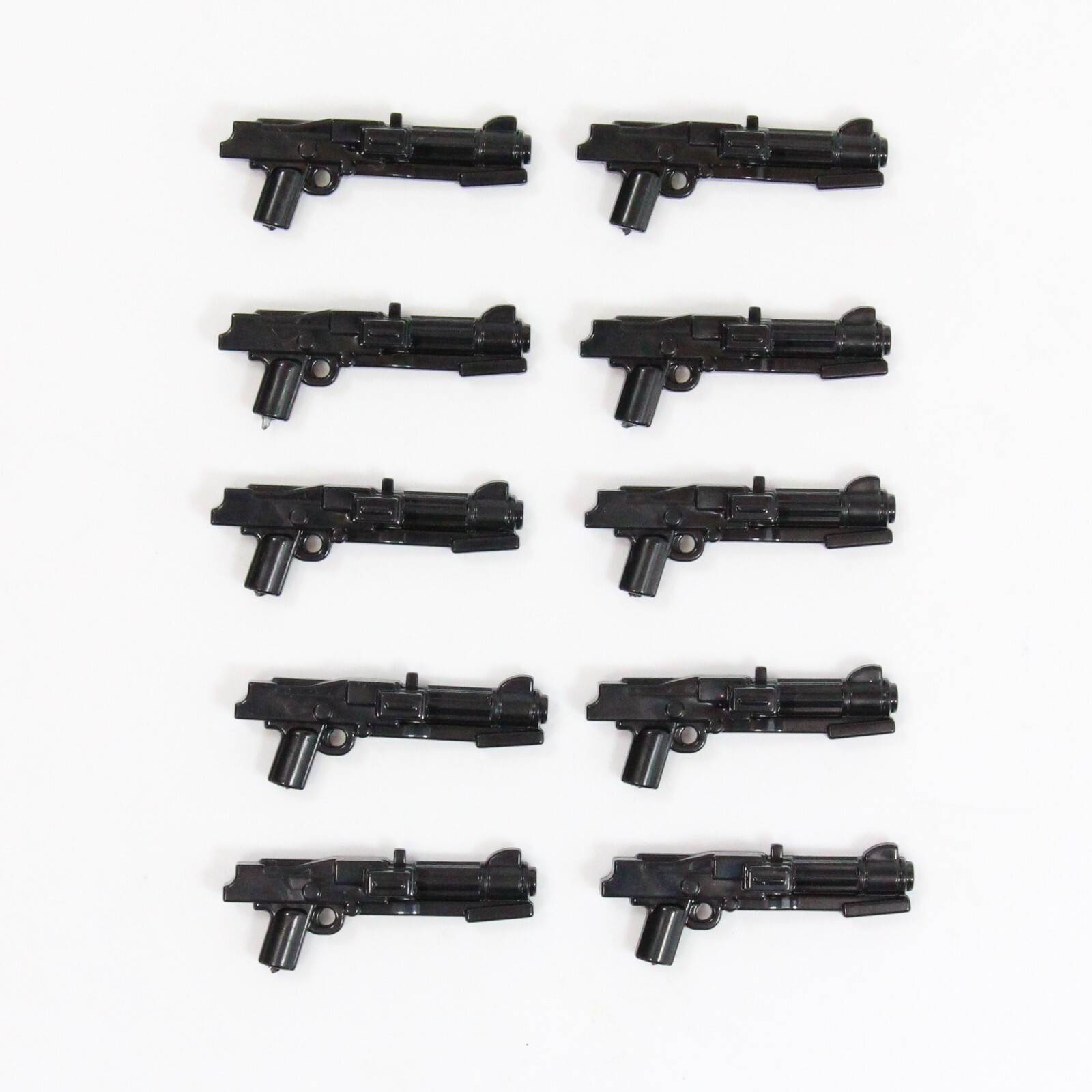 Custom DC15 Blaster Carbine x10 Pack for Clone trooper Minifigures REX Commander