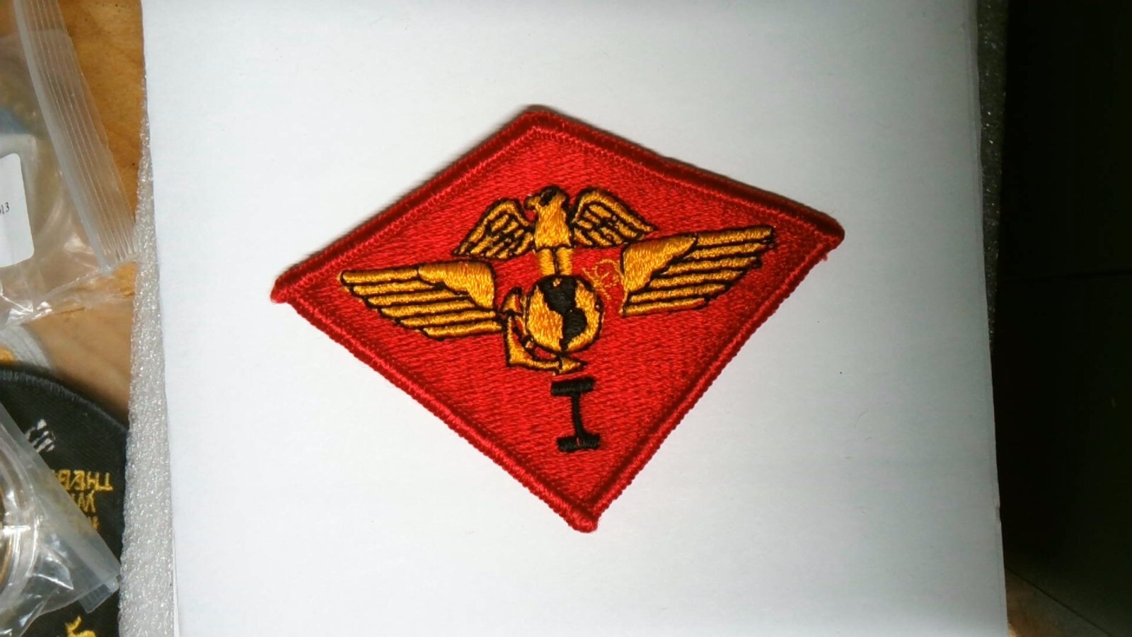 MILITARY PATCH SEW ON 1ST MARINES