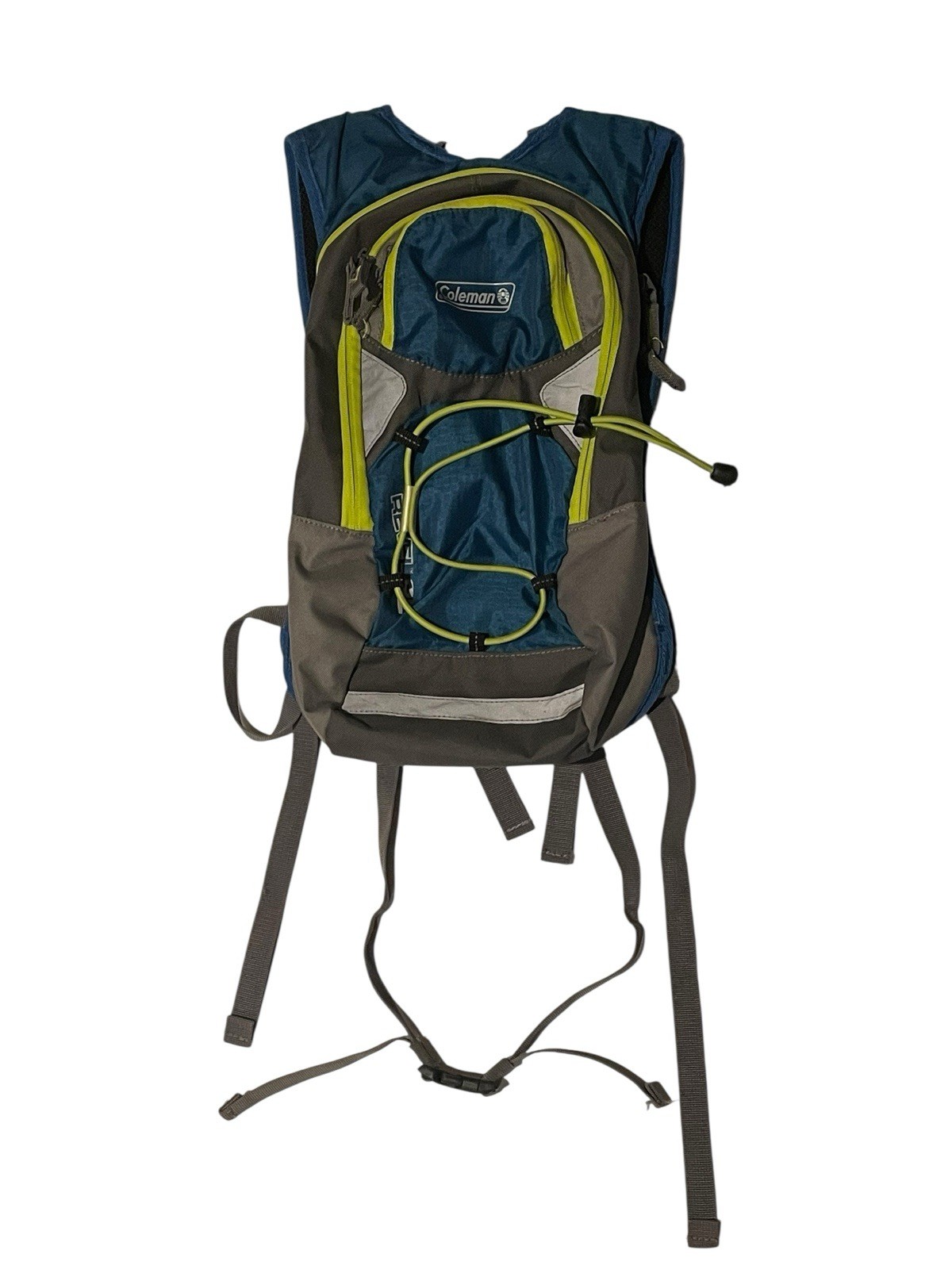 Coleman Revel 8L Hydration Backpack Day Pack Bag Blue Yellow