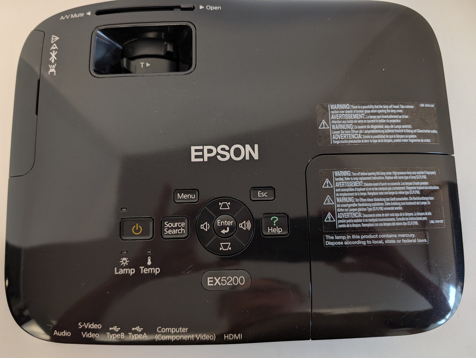 Epson EX5200 Overhead Projector