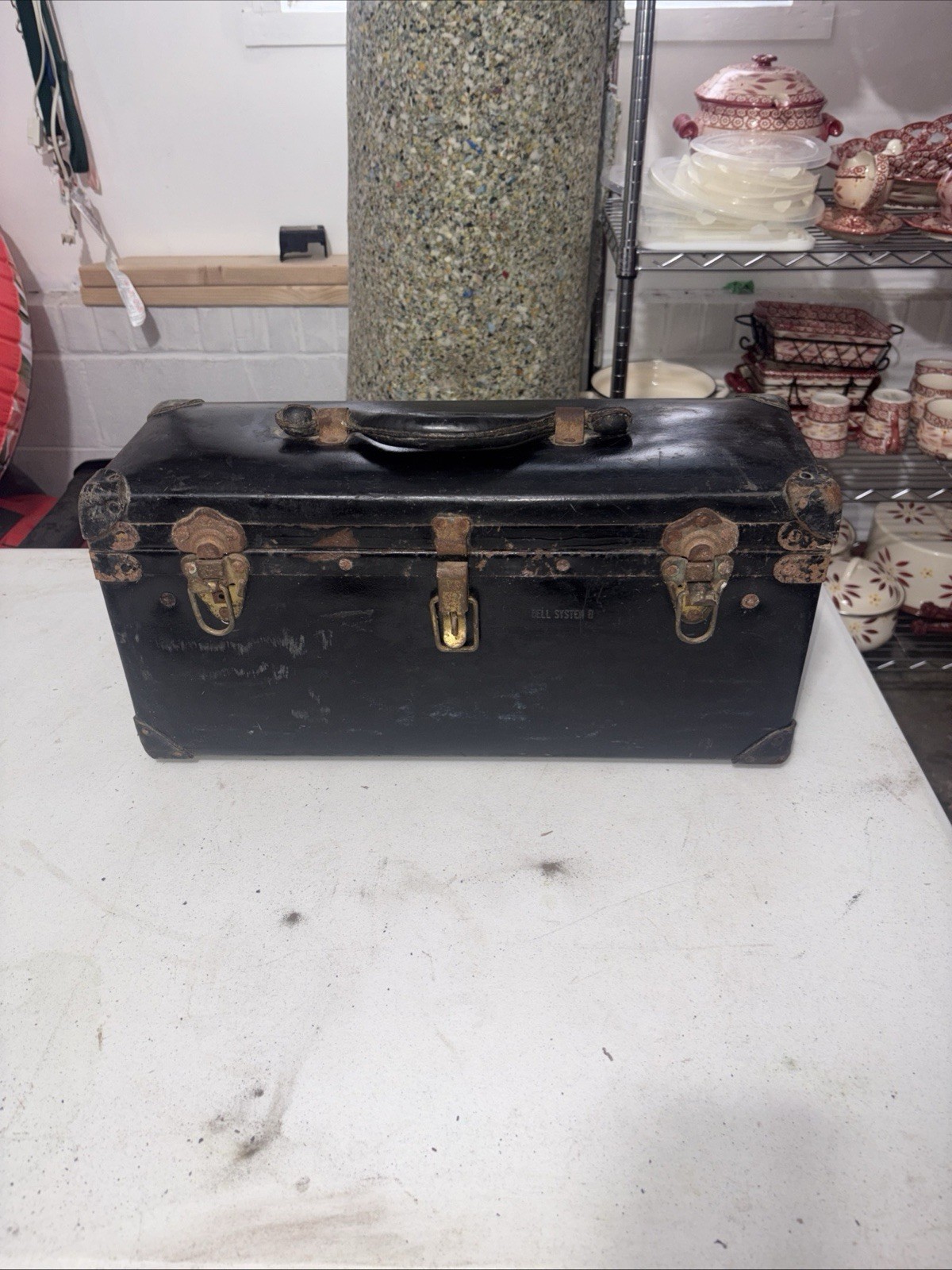 WESTERN ELECTRIC TOOL CASE -BELL SYSTEMS B Tool Box Linesman Tradesman Telephone