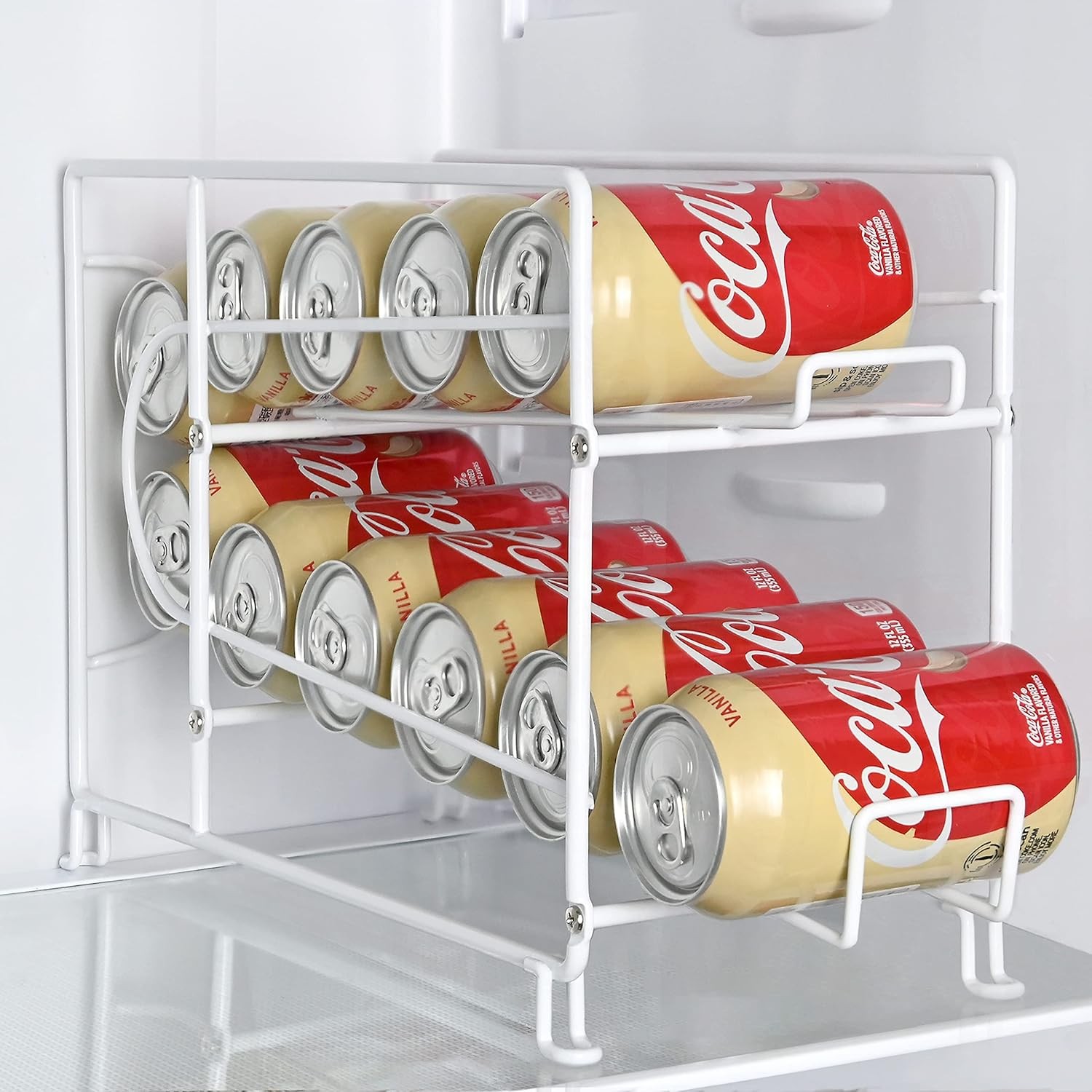 Beverage Can Dispneser, Stackable Soda Can Organizer for Pantry