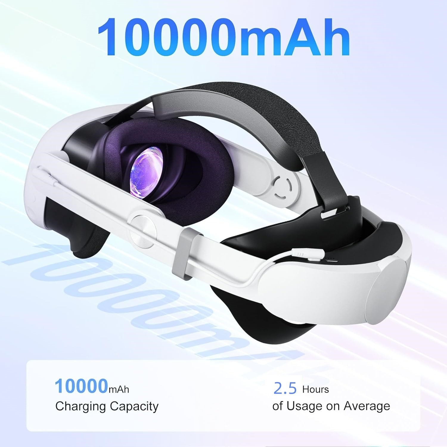 For Meta Quest 3 Headwear Enhancement of the Machine's Operating Time Headband