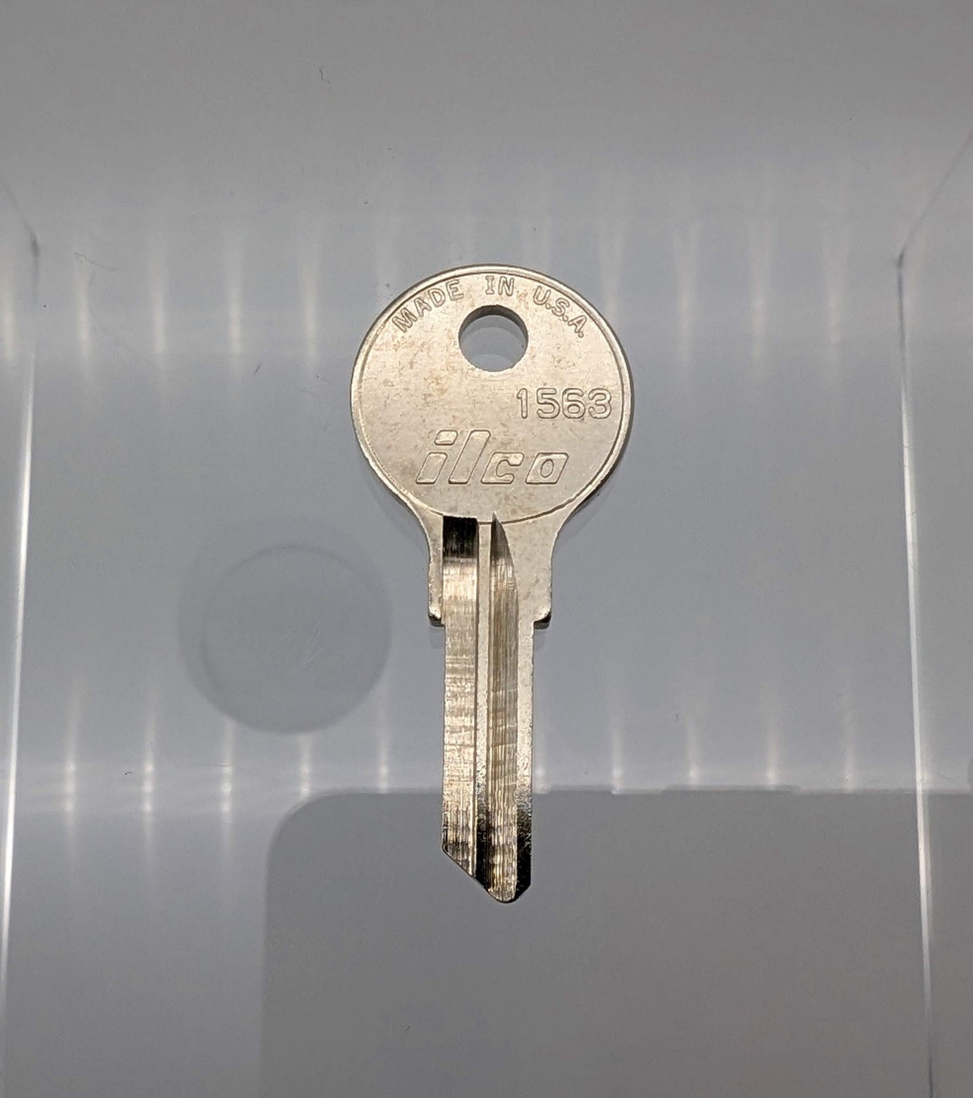 5x Ilco 1563 Key Blanks for Some Hudson H03L Locks Nickel Plated