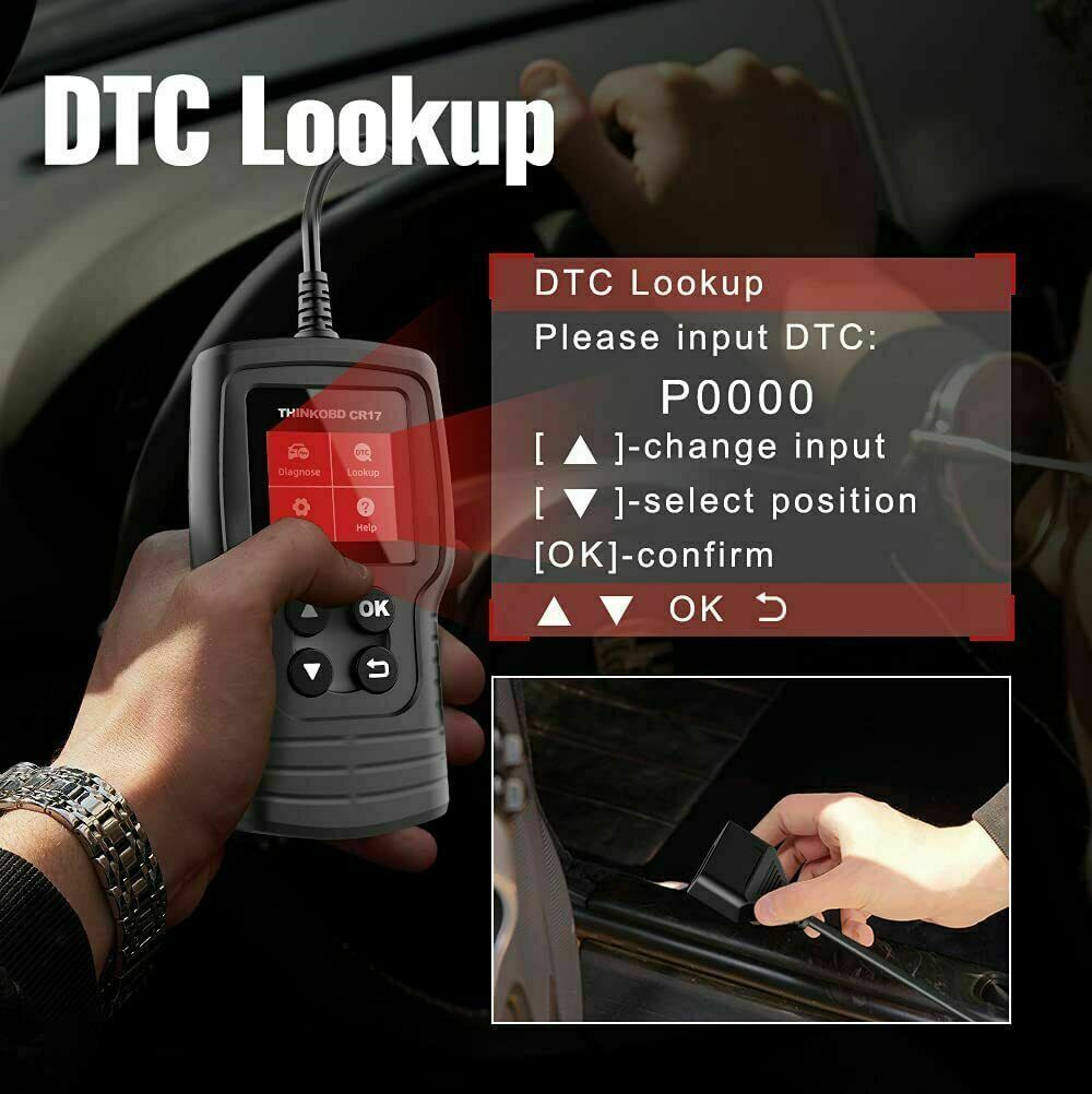 OBD Code Reader Automotive OBD2 Scanner Car Check Engine Fault Diagnostic Tool