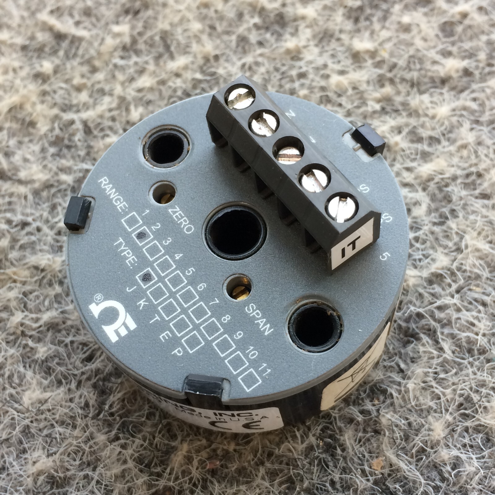 OMEGA MINIATURE LOW- COST TEMP. TRANSMITTER TX91A-J2