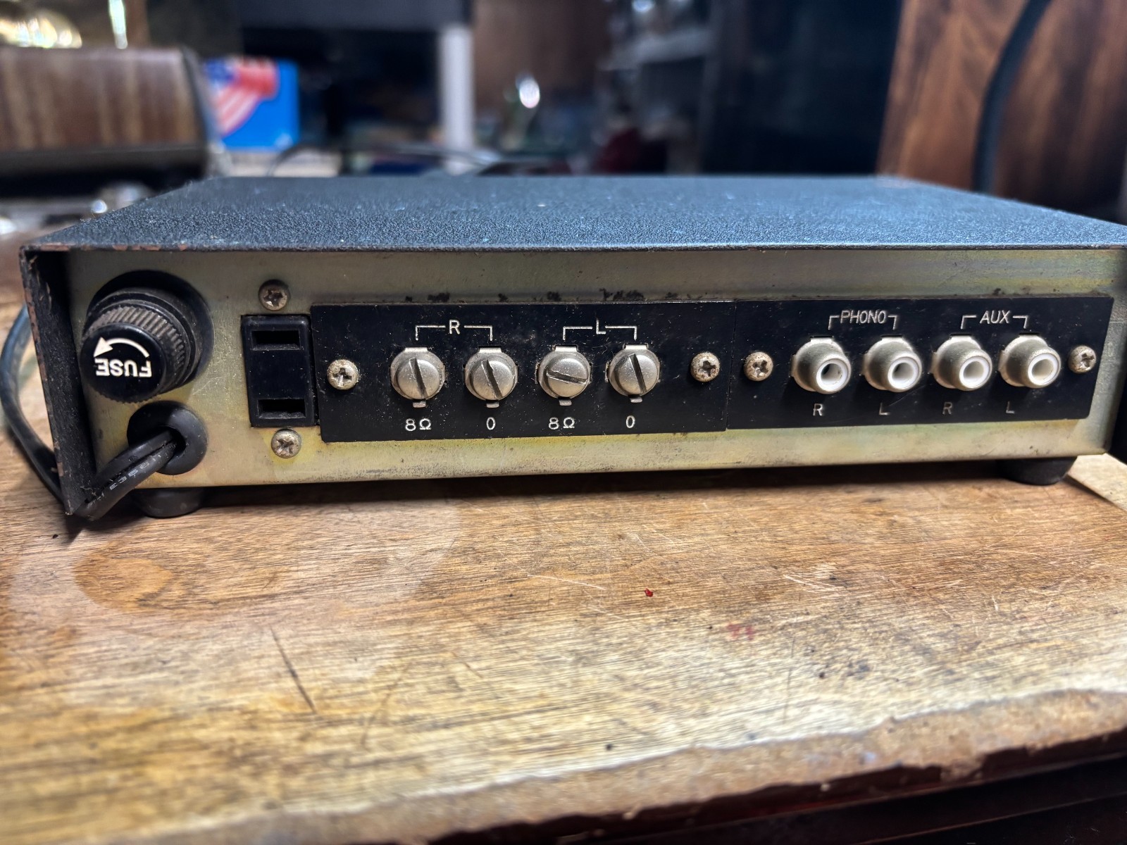 VINTAGE OLSON Stereo Microphone Mixer Japan Untested
