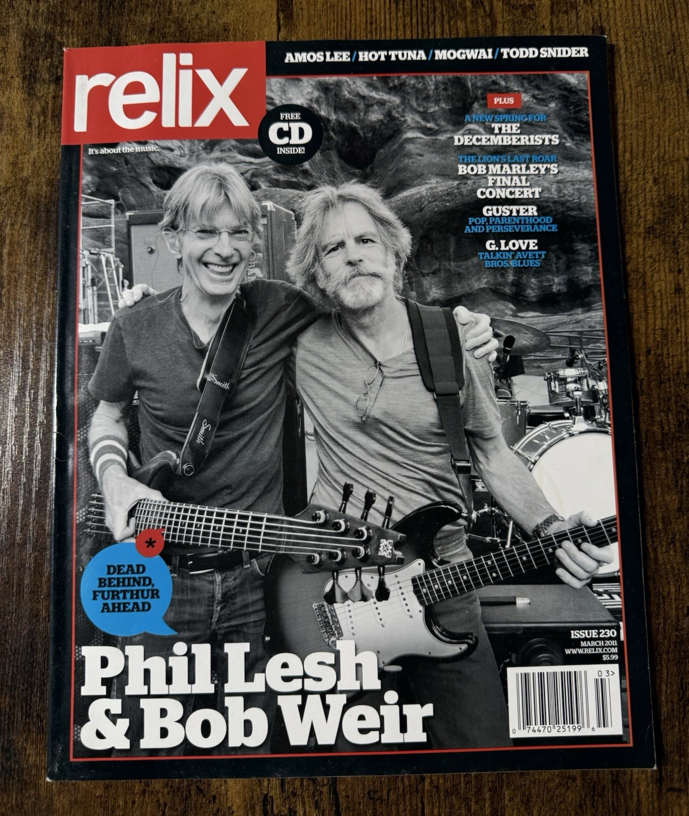 1990’s RELIX MAGAZINE THE GRATEFUL DEAD BOB WEIR PHISH
