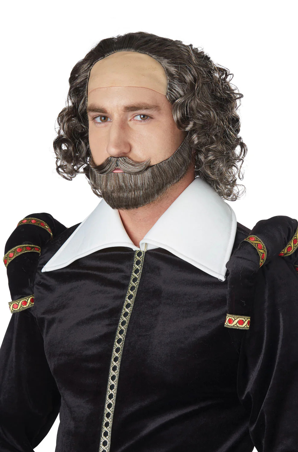 William Shakespeare Medieval Renaissance Adult Costume Wig